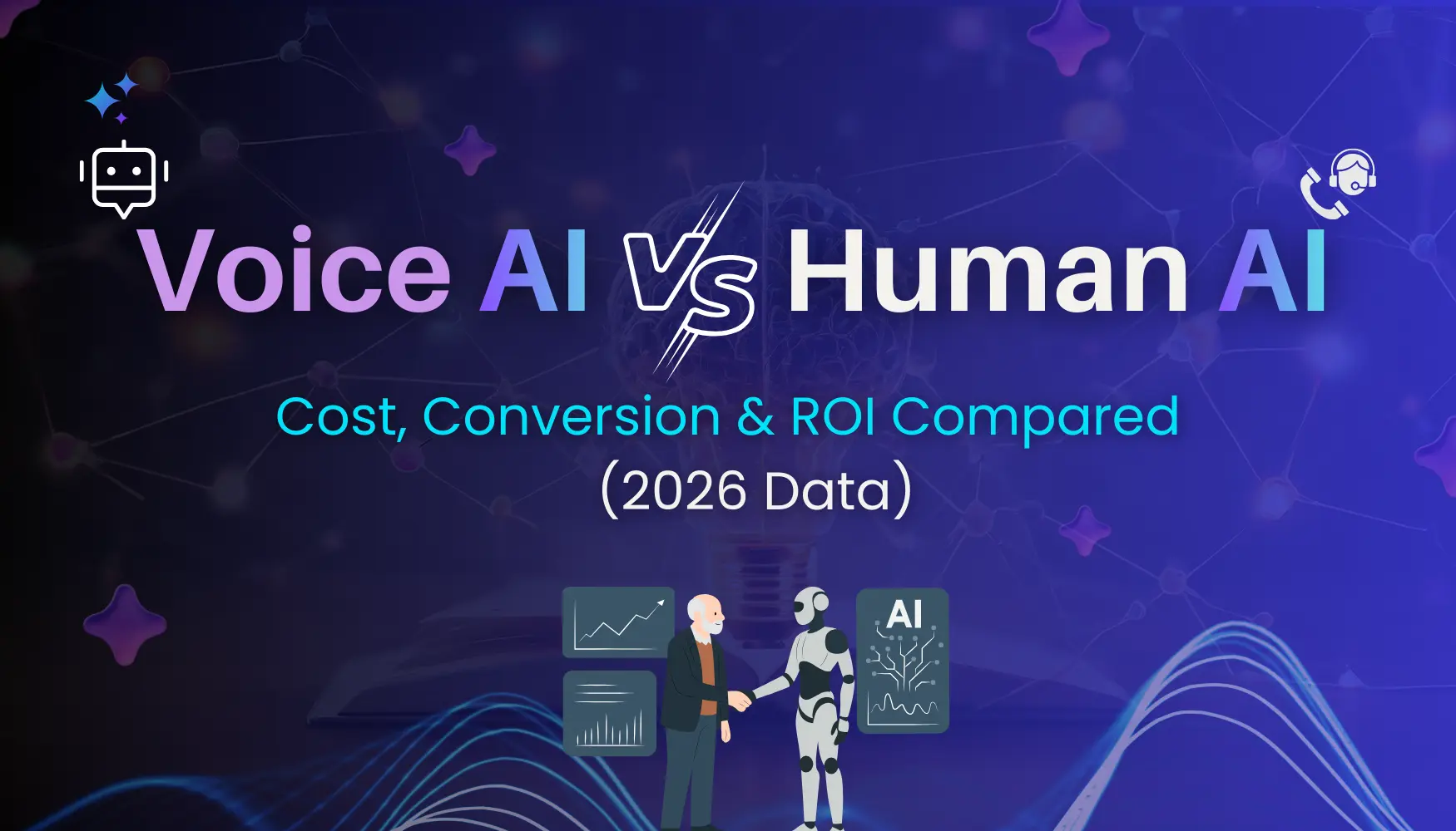 Voice AI vs Human Agents: Cost, Conversion, and ROI in 2026