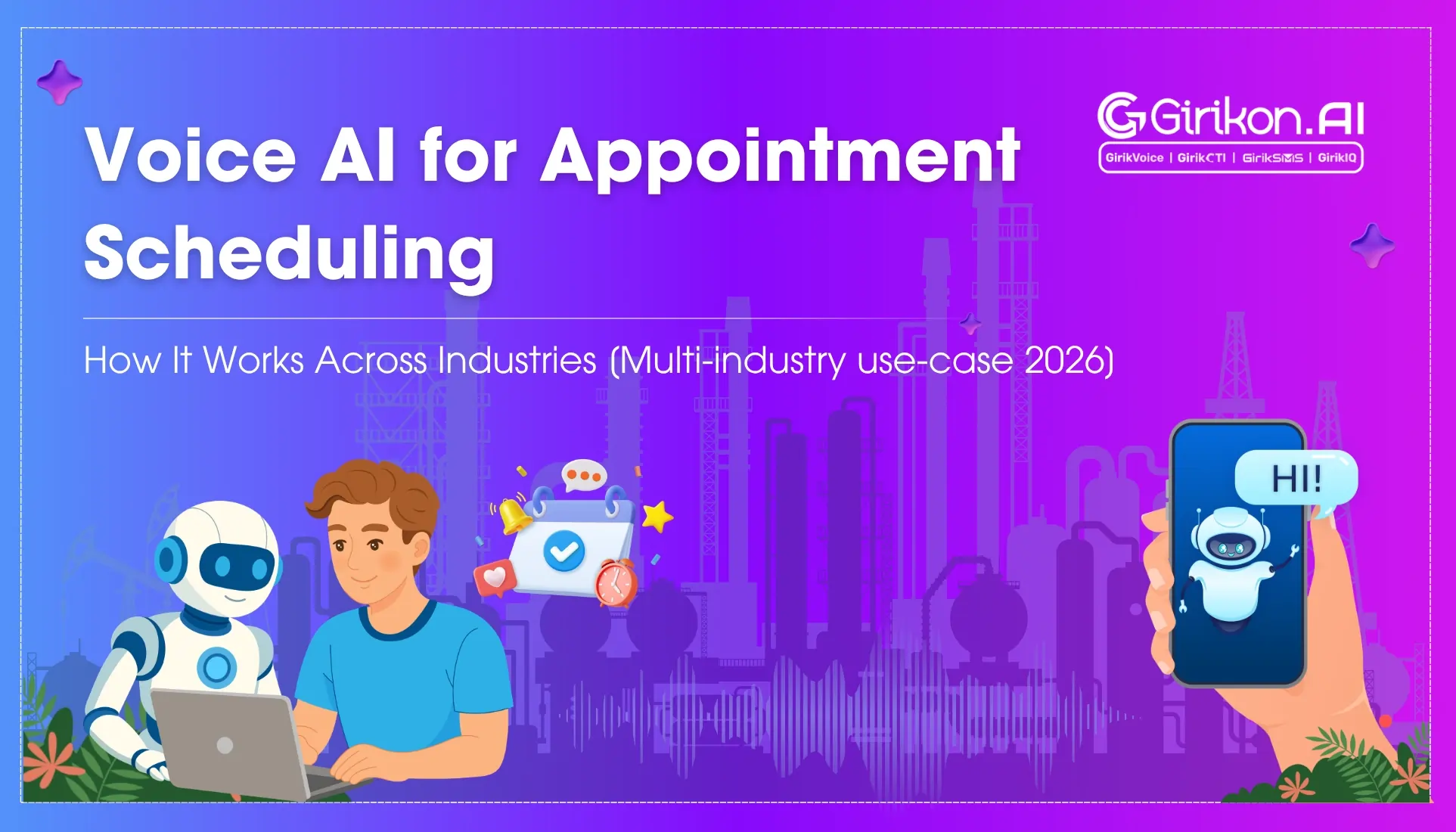 Voice AI for Appointment Scheduling: How It Works Across Industries [Multi-Industry Use-Case 2026]  